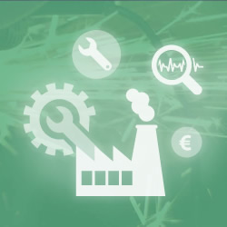 Manufacturing erp module icon